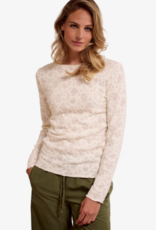 Tramontana Tramontana- Brushed Stretch lace top FW25