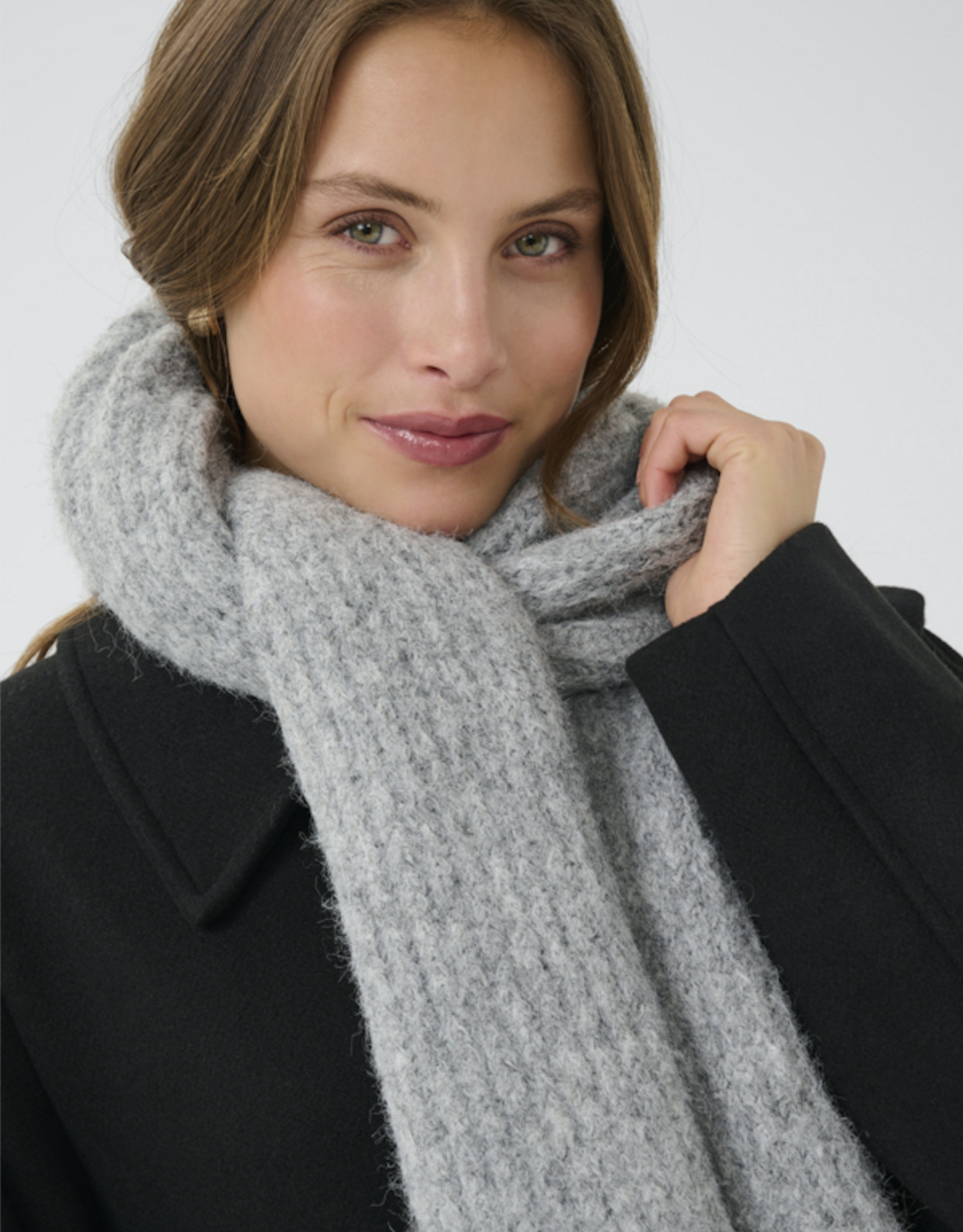 Kaffé Kaffe - KAhenry Knitted Scarf FW25