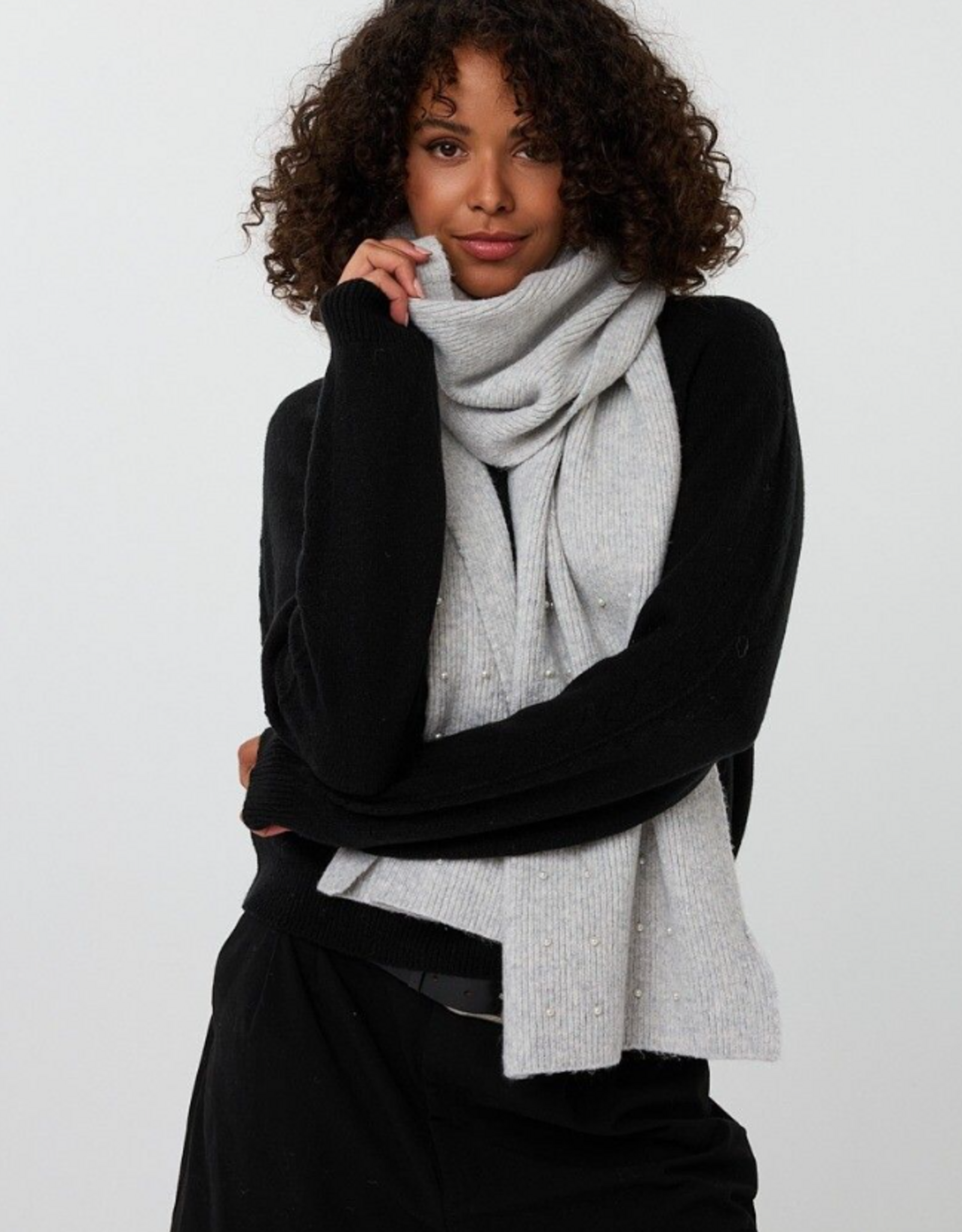 Esqualo Esqualo - F2527537 Scarf Pearls FW25