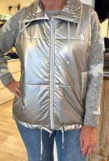 Atelier Atelier - 25268391 Metallic Quilted Jacket FW25