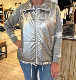 Atelier - 25268391 Metallic Quilted Jacket FW25