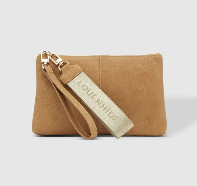 Louenhide Mimi Logo Wristlet Clutch
