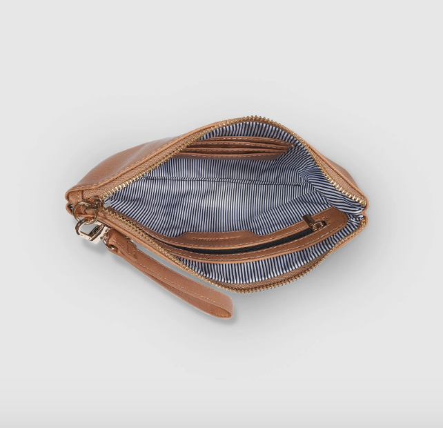 Louenhide Mimi Logo Wristlet Clutch