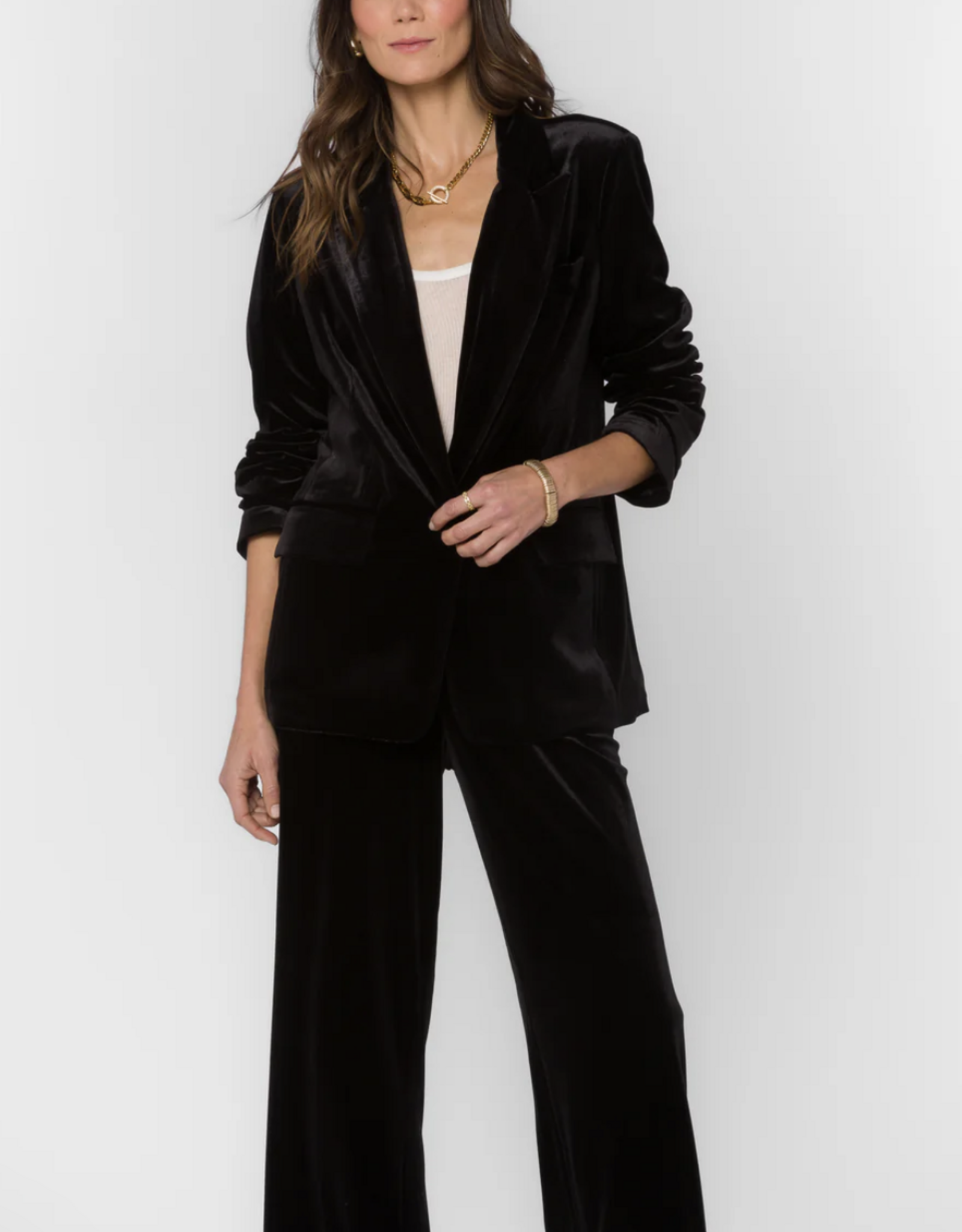 Velvet Heart - Lizzy velvet blazer FW25