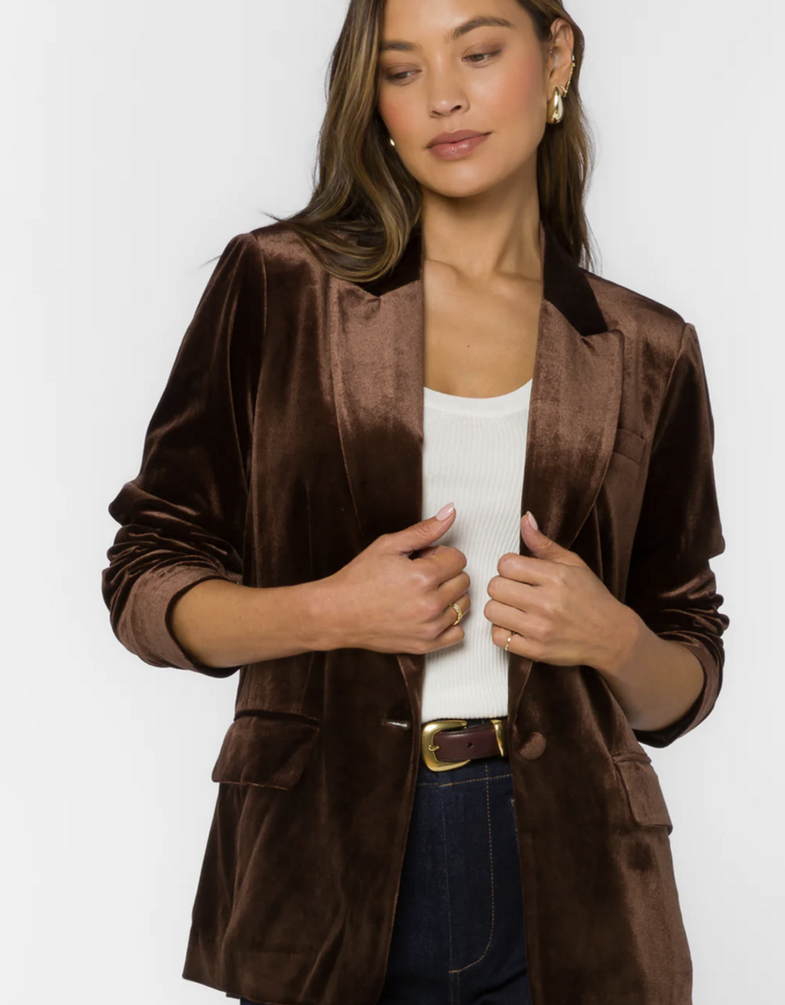 Velvet Heart - Lizzy velvet blazer FW25