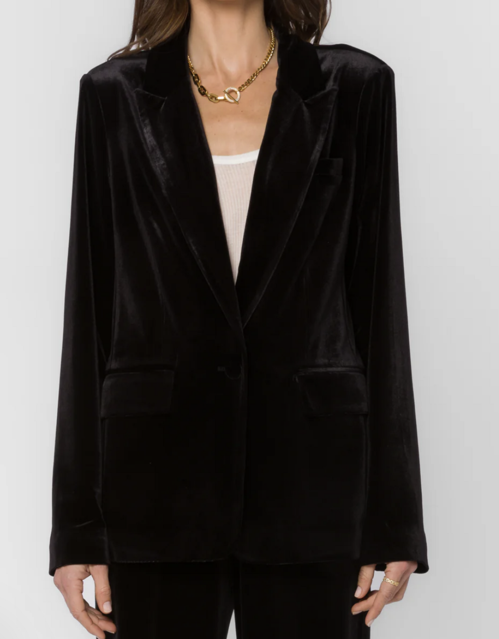 Velvet Heart - Lizzy velvet blazer FW25