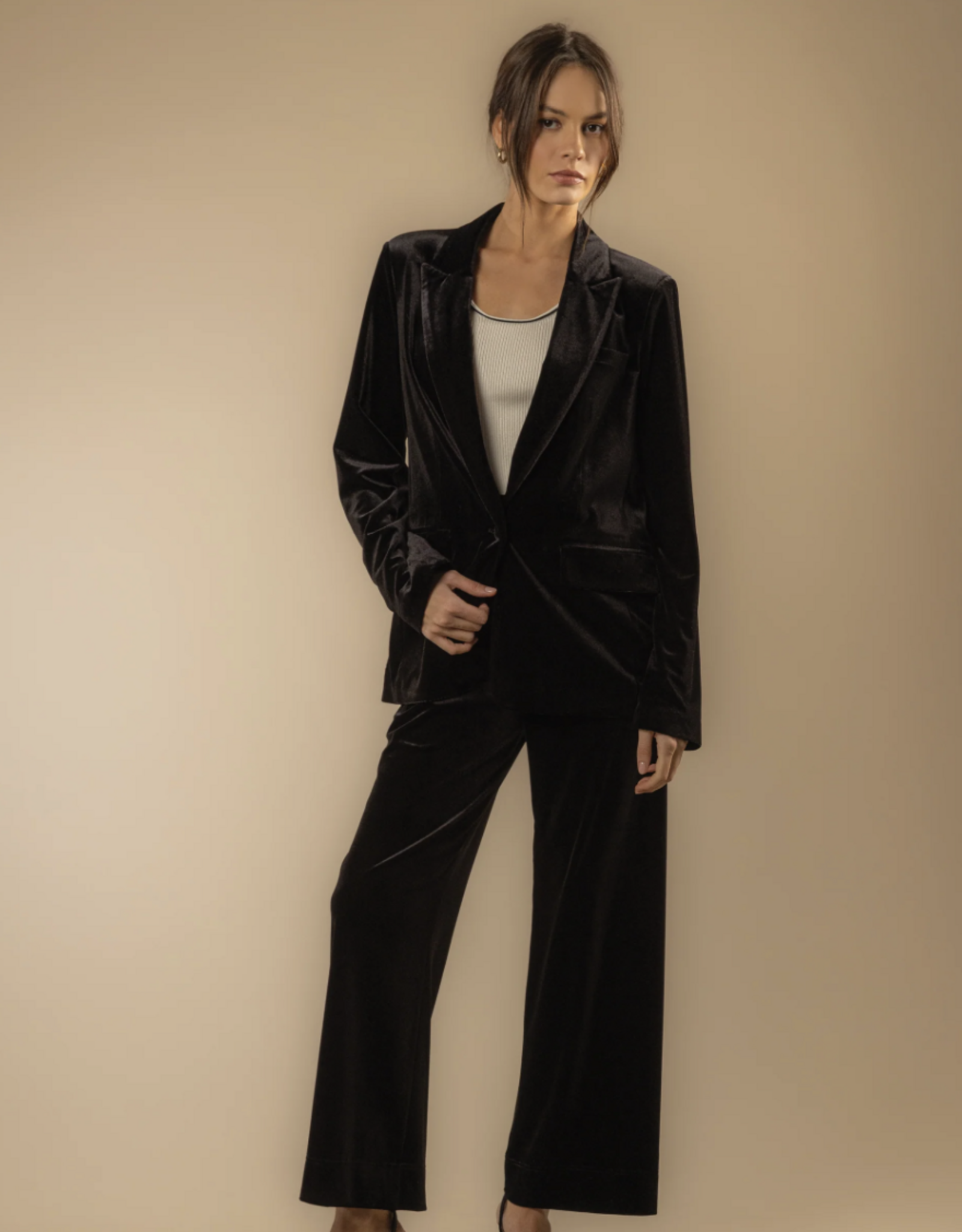 Velvet Heart - Lizzy velvet blazer FW25