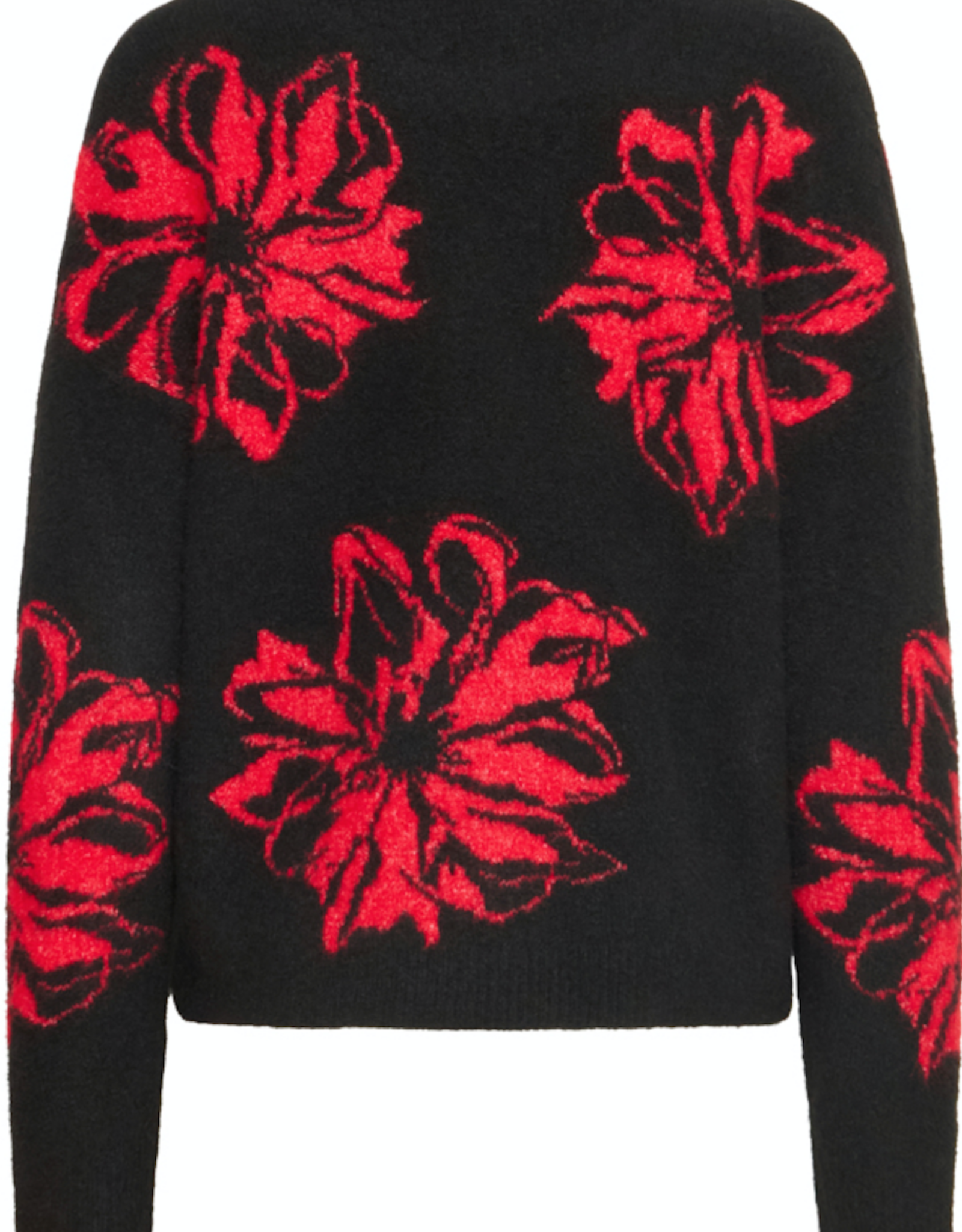 b. young B.Young- Byomea  Flower pullover FW25