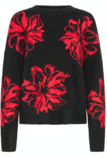 b. young B.Young- Byomea  Flower pullover FW25