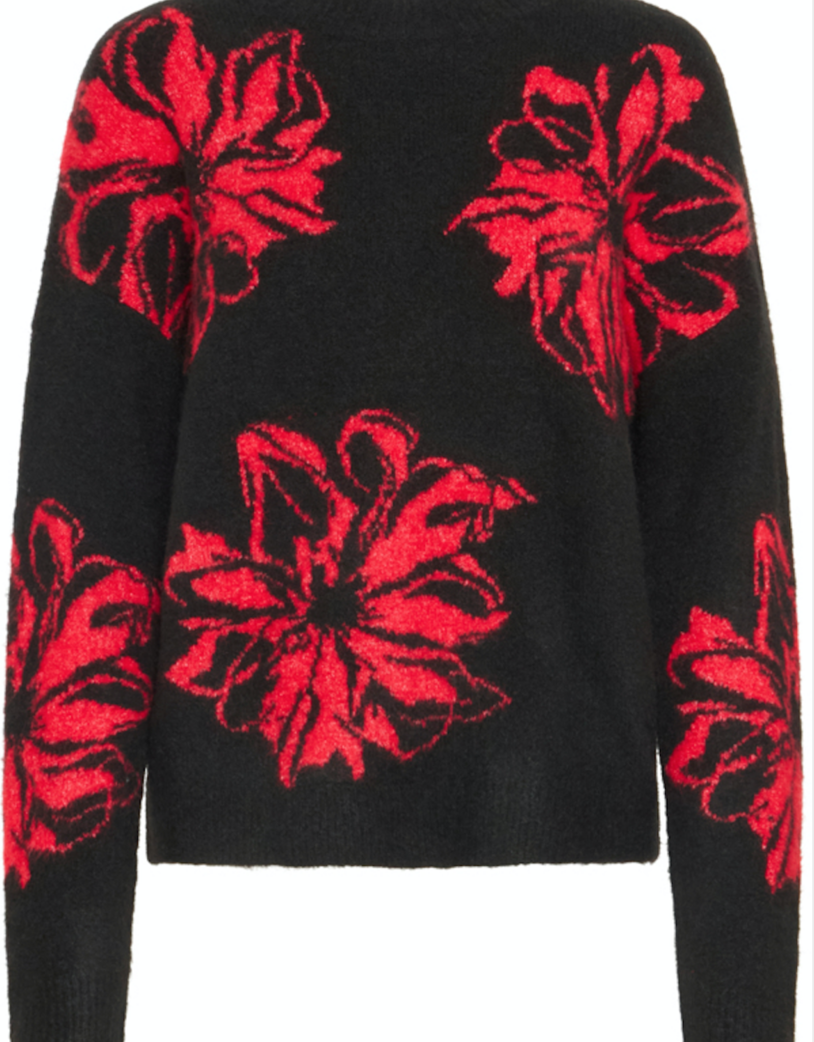 b. young B.Young- Byomea  Flower pullover FW25