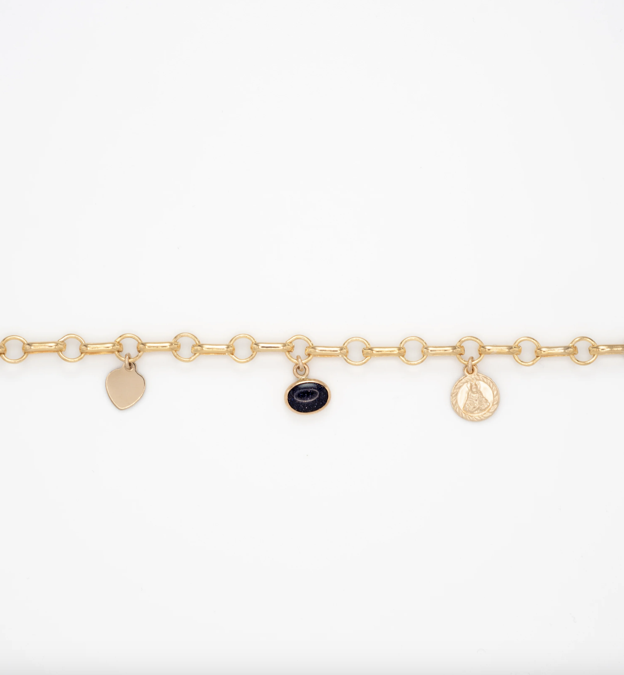 Flora Ciccarelli Flora Ciccarelli- 25P- 003-B Bracelet trois breloques Nella