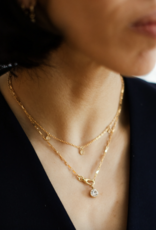 Flora Ciccarelli Flora Ciccarelli- 24P- 209 Collier Picini Gold + Zircon