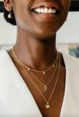 Flora Ciccarelli Flora Ciccarelli- 24P- 209 Collier Picini Gold + Zircon