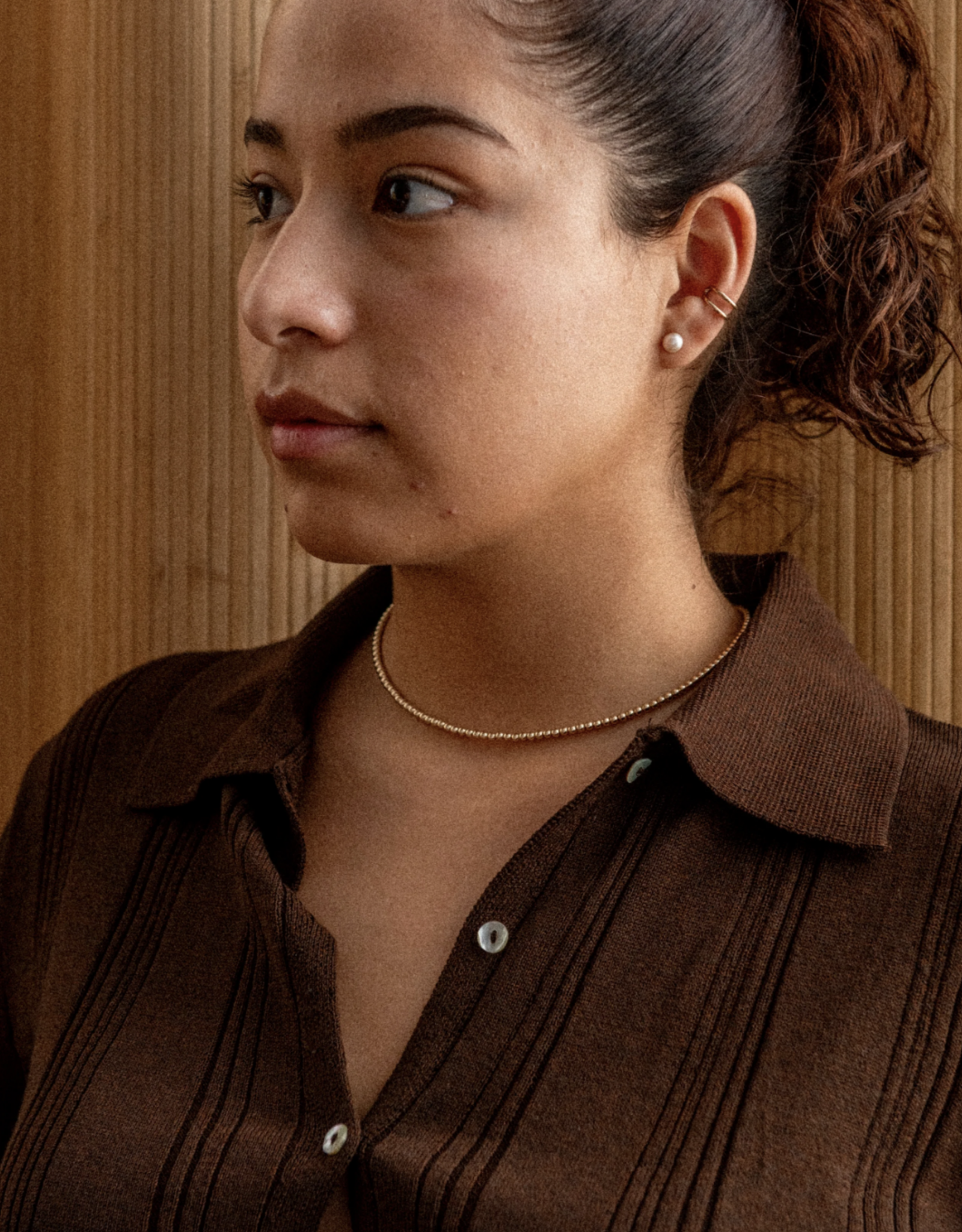 Flora Ciccarelli Flora Ciccarelli- 25P -204 Collier Perfetto Gold 16"