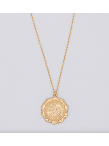 Flora Ciccarelli Flora Ciccarelli- 23A-209 Collier Cristoforo Gold 20"