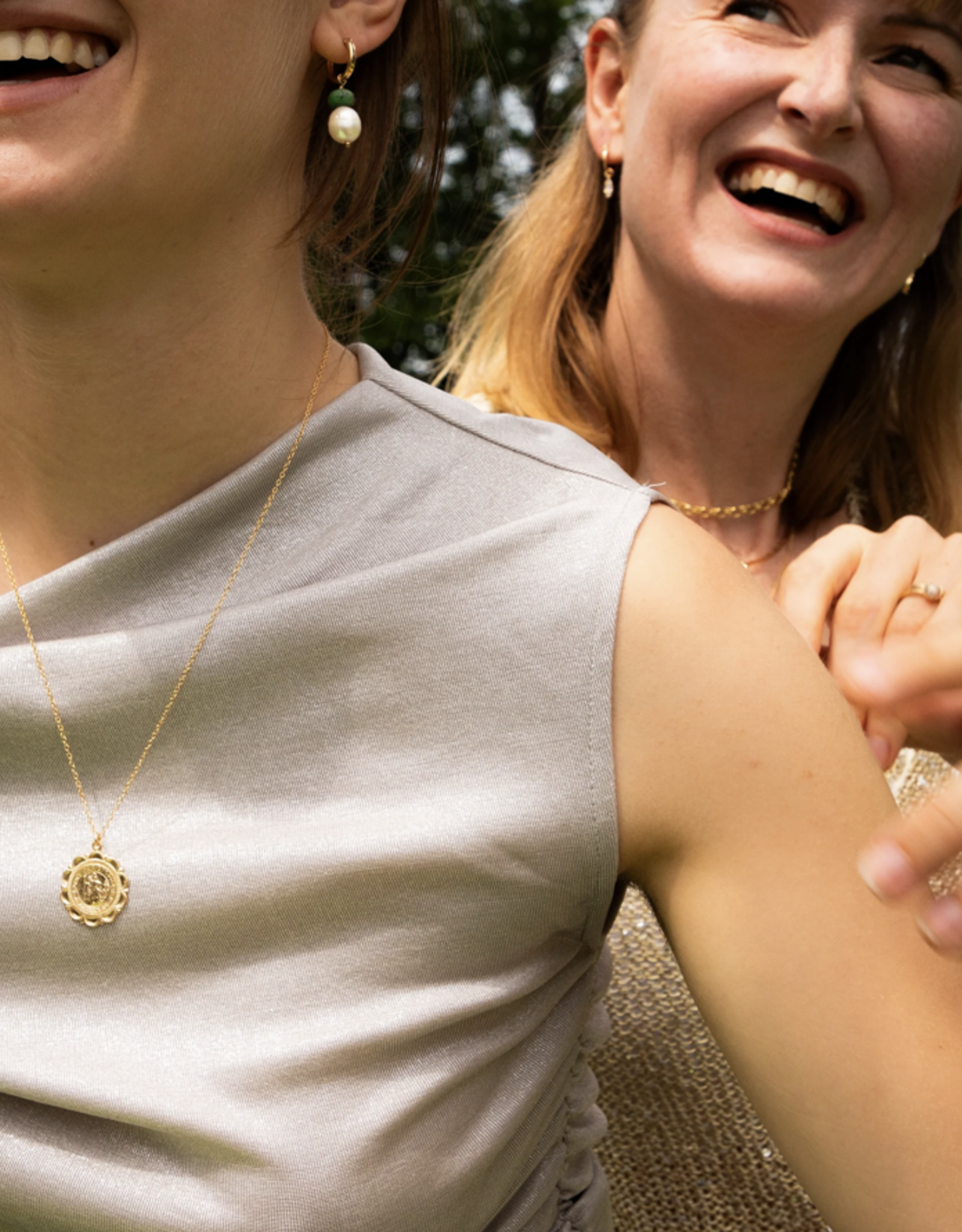 Flora Ciccarelli Flora Ciccarelli- 23A-209 Collier Cristoforo Gold 20"