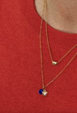 Flora Ciccarelli Flora Ciccarelli- 25P- 203 Collier Tanino Gold heart  15"