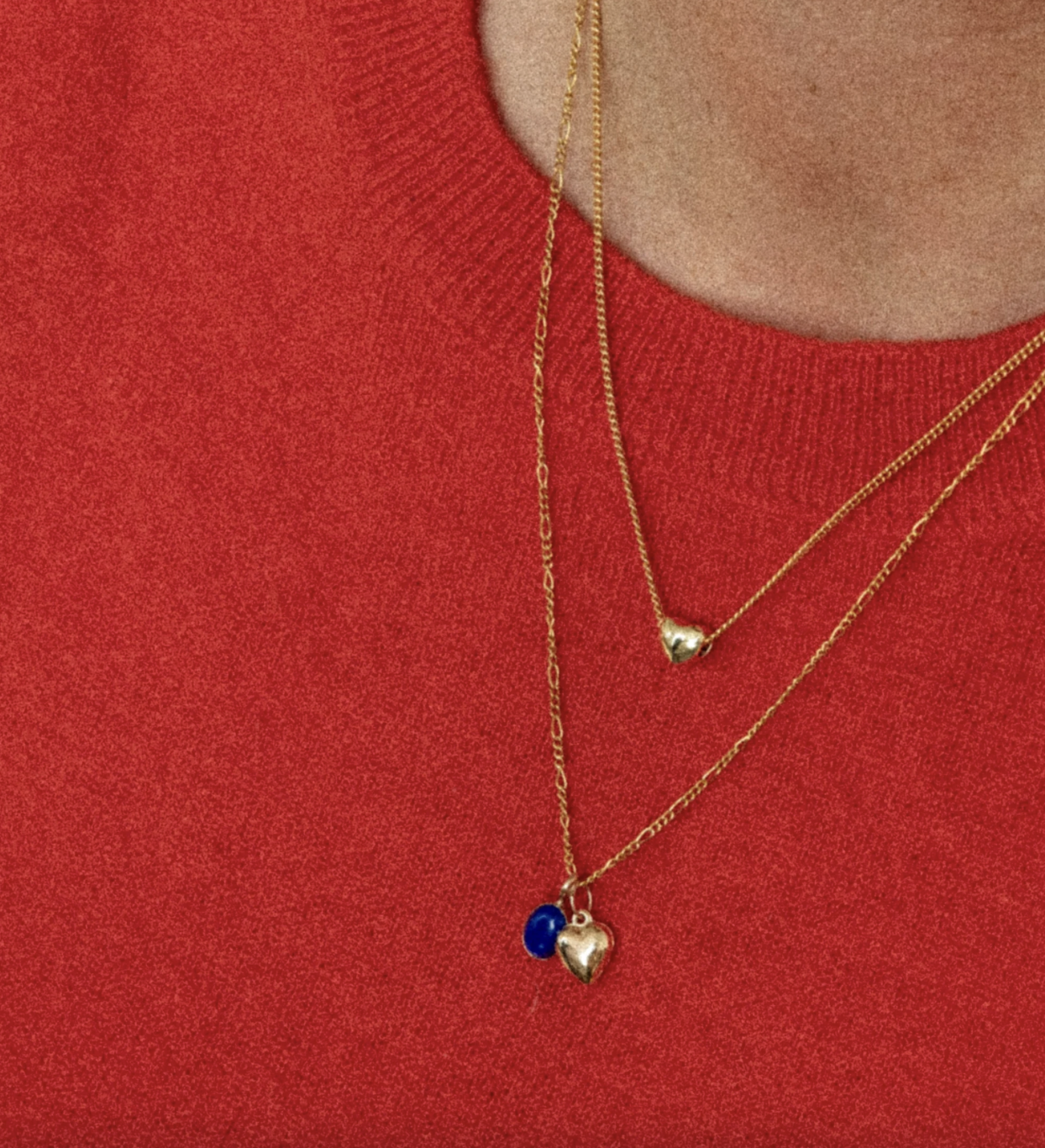 Flora Ciccarelli Flora Ciccarelli- 25P- 203 Collier Tanino Gold heart  15"