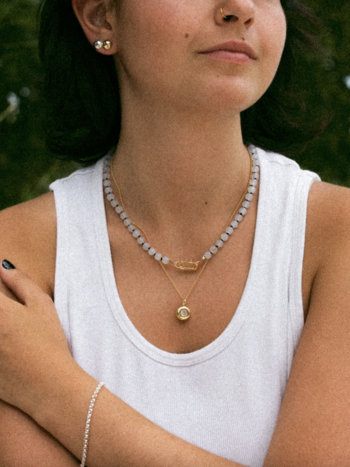 Flora Ciccarelli 24A 201 Collier Rotonda  Gold 18"
