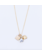 Flora Ciccarelli Flora Ciccarelli- 24P 210 Collier  three charms Ninnolo Gold 20"