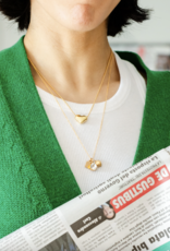 Flora Ciccarelli Flora Ciccarelli- 24P 210 Collier  three charms Ninnolo Gold 20"