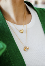 Flora Ciccarelli Flora Ciccarelli- 24P- 201 Collier Heart Per Tano Gold 18"
