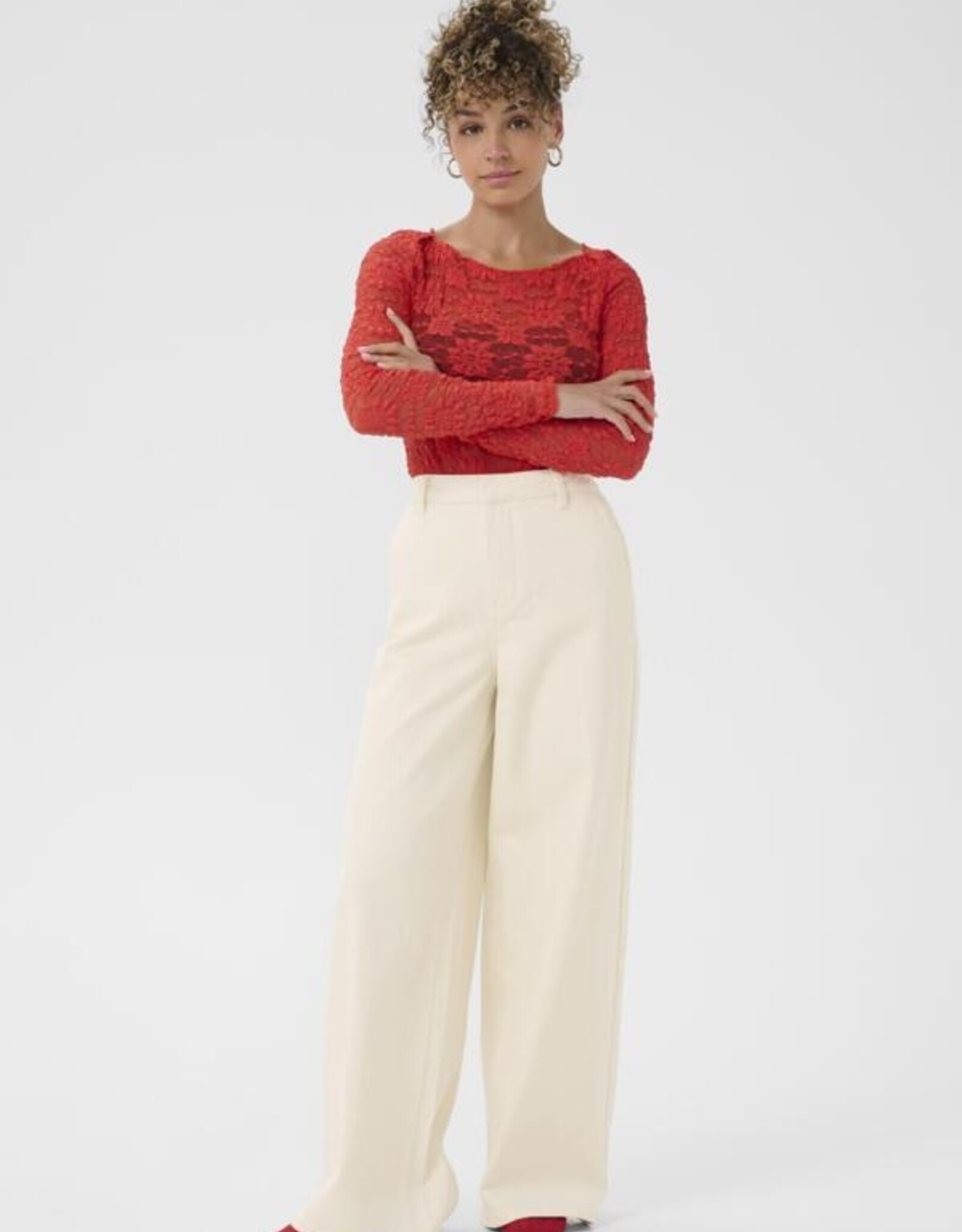 Cream Cream - CRVisti Twill Pant SS26