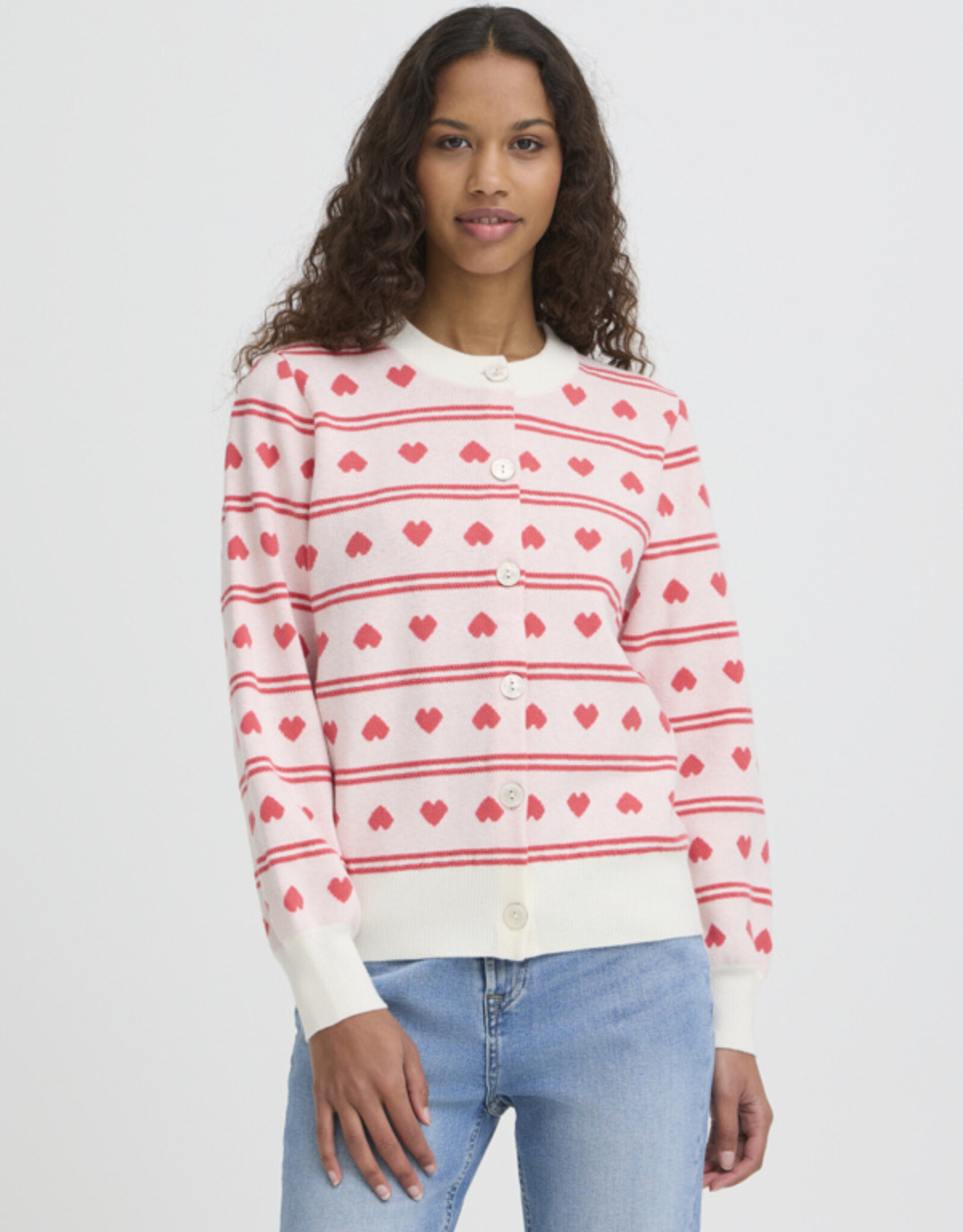 ICHI Ichi- Ihbrielle Cardigan SS26