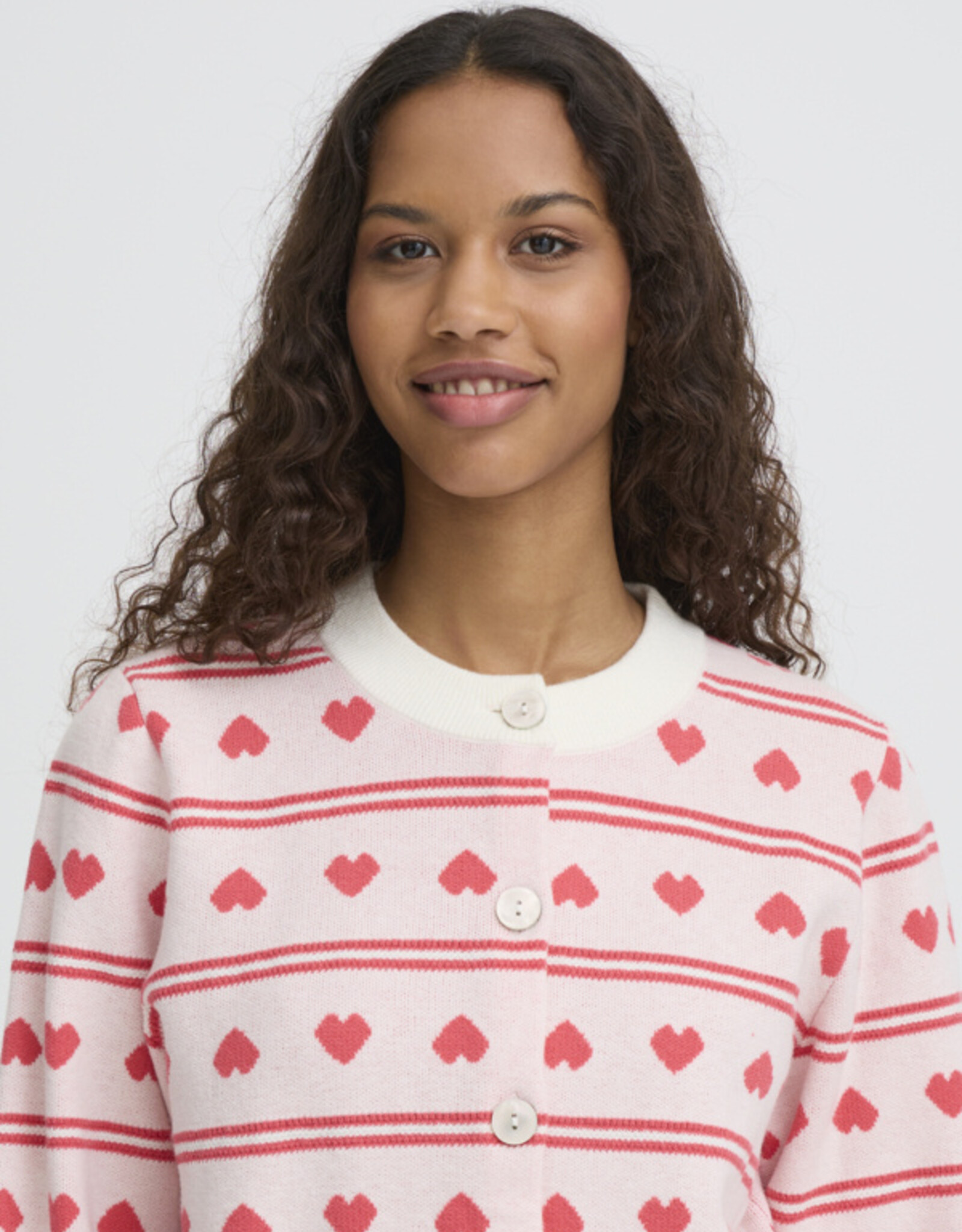 ICHI Ichi- Ihbrielle Cardigan SS26