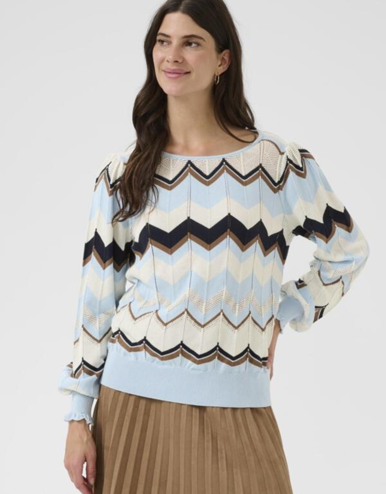 Cream Cream - CRNetes Pullover SS26