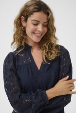 Cream Cream - CRLiselin Lace Blouse SS26