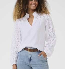 Cream Cream - CRLiselin Lace Blouse SS26