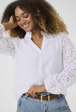 Cream Cream - CRLiselin Lace Blouse SS26