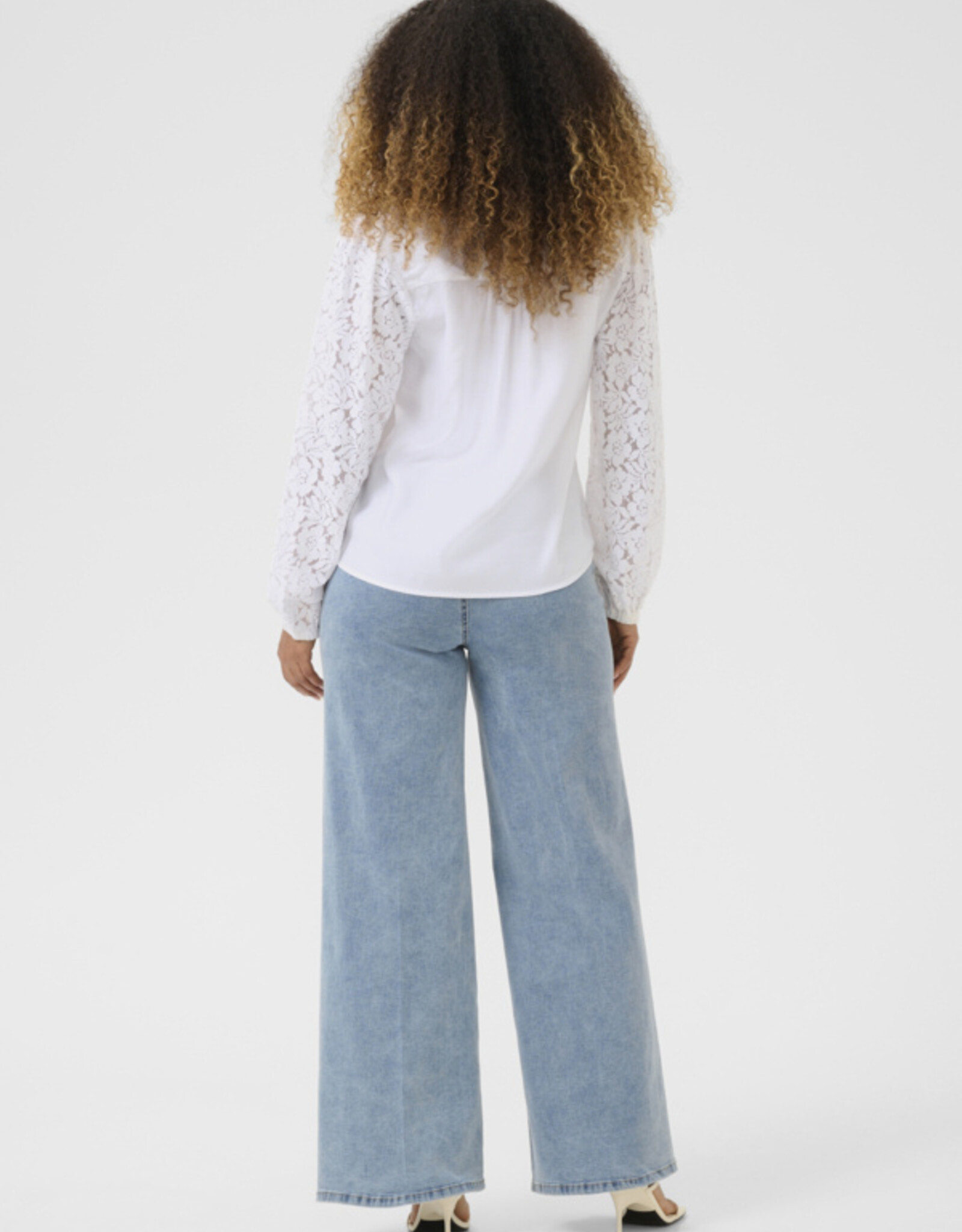 Cream Cream - CRLiselin Lace Blouse SS26