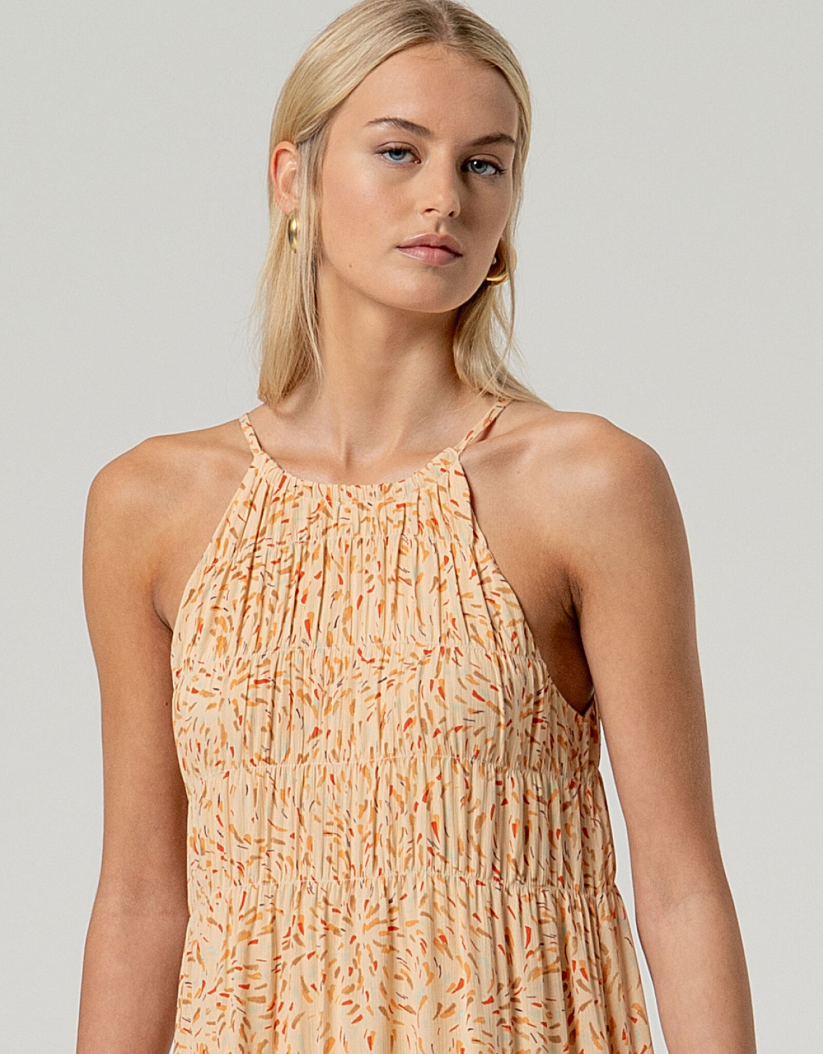 Surkana Surkana - 526KILA721 Long Strap Dress with Ruching SS26