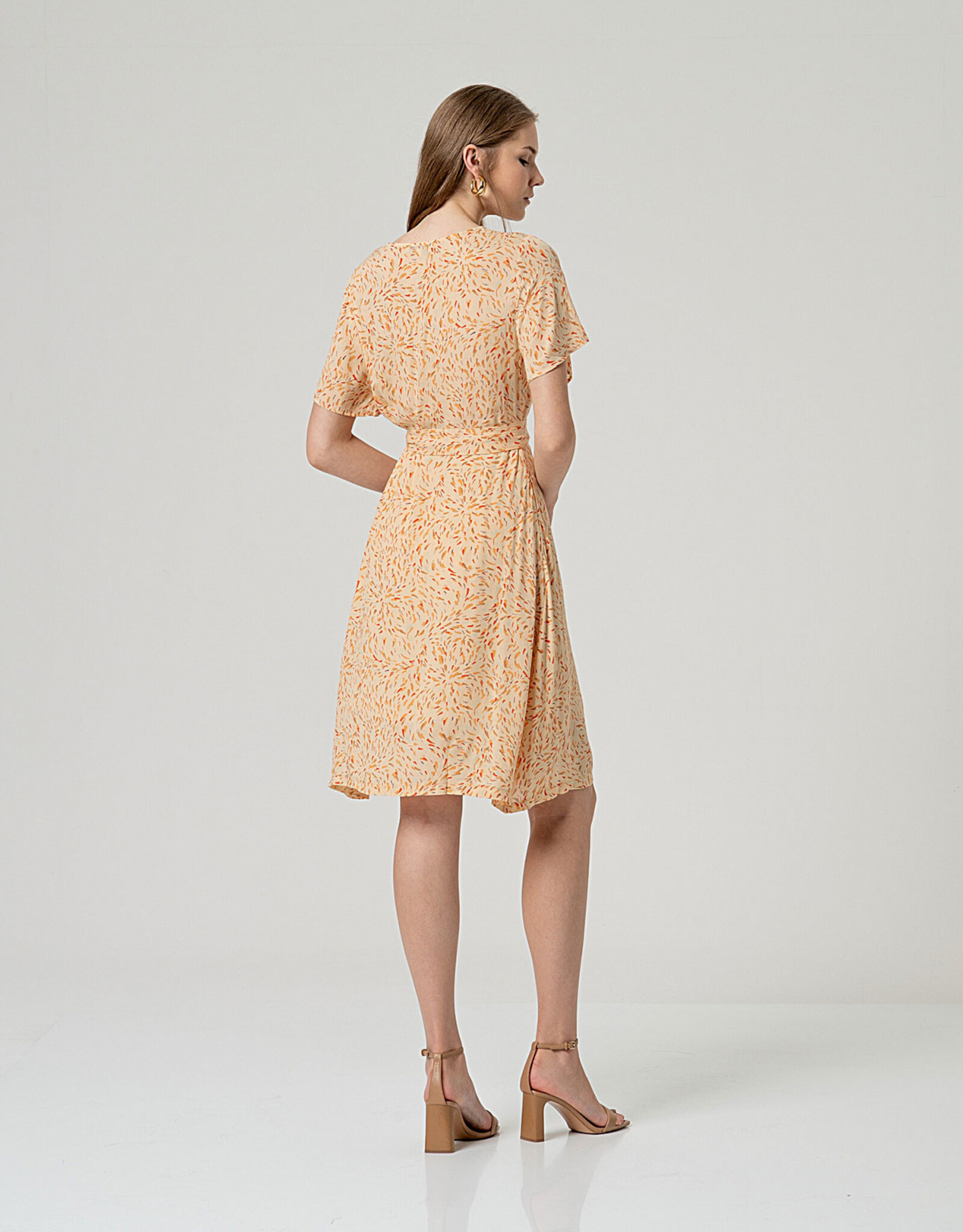 Surkana Surkana - 526KILA722 Cross-Over Midi Robe SS26