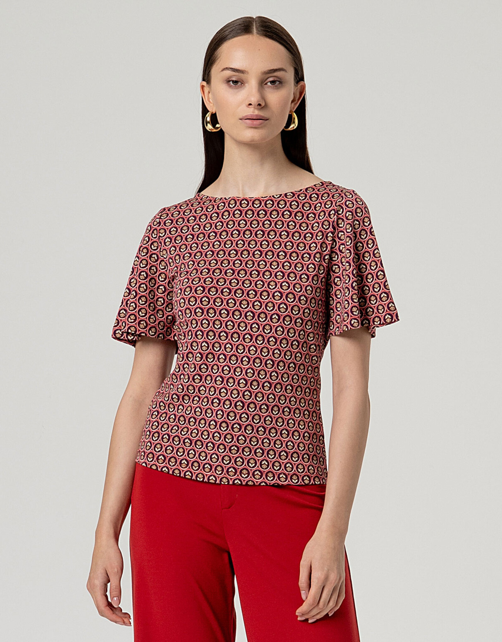 Surkana Surkana - 516 HICE016 Boat Neck T-Shirt SS26