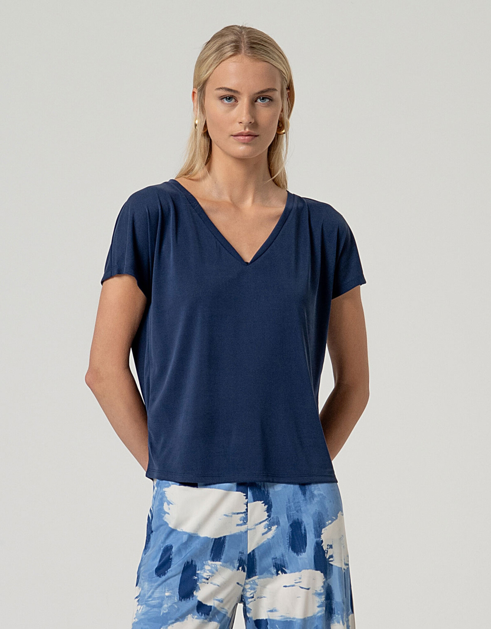 Surkana Surkana - 526BAMO015 V-Neck Blouse SS26