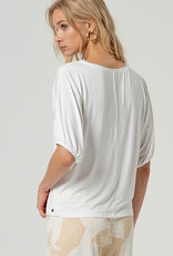 Surkana Surkana - 516BABO012 Puff Sleeve Short Sleeve Tee SS26