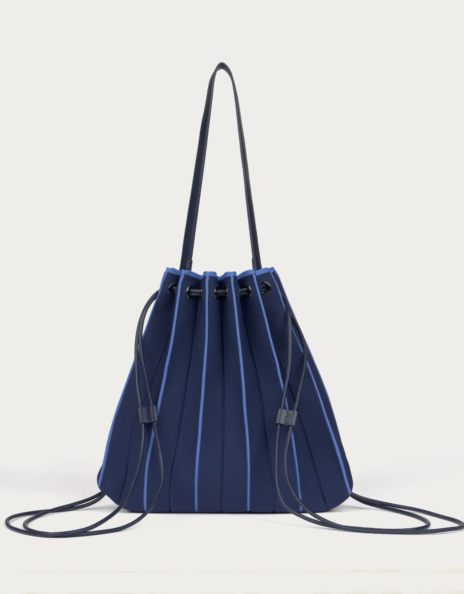 Surkana Surkana - 26KNIT524 Pleated Knitted Bag/Backpack with Inner SS26