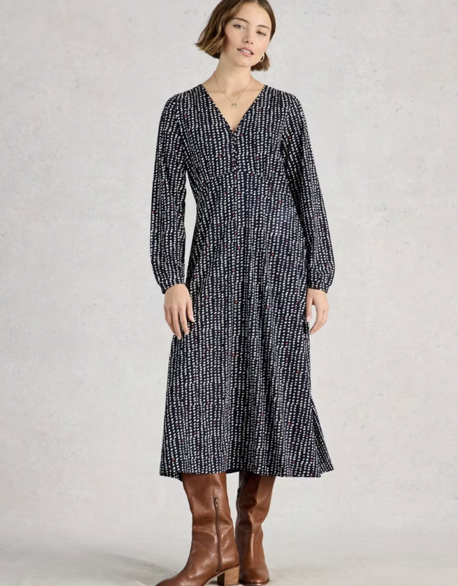 White Stuff White Stuff- 445190 Megan jersey dress SS26