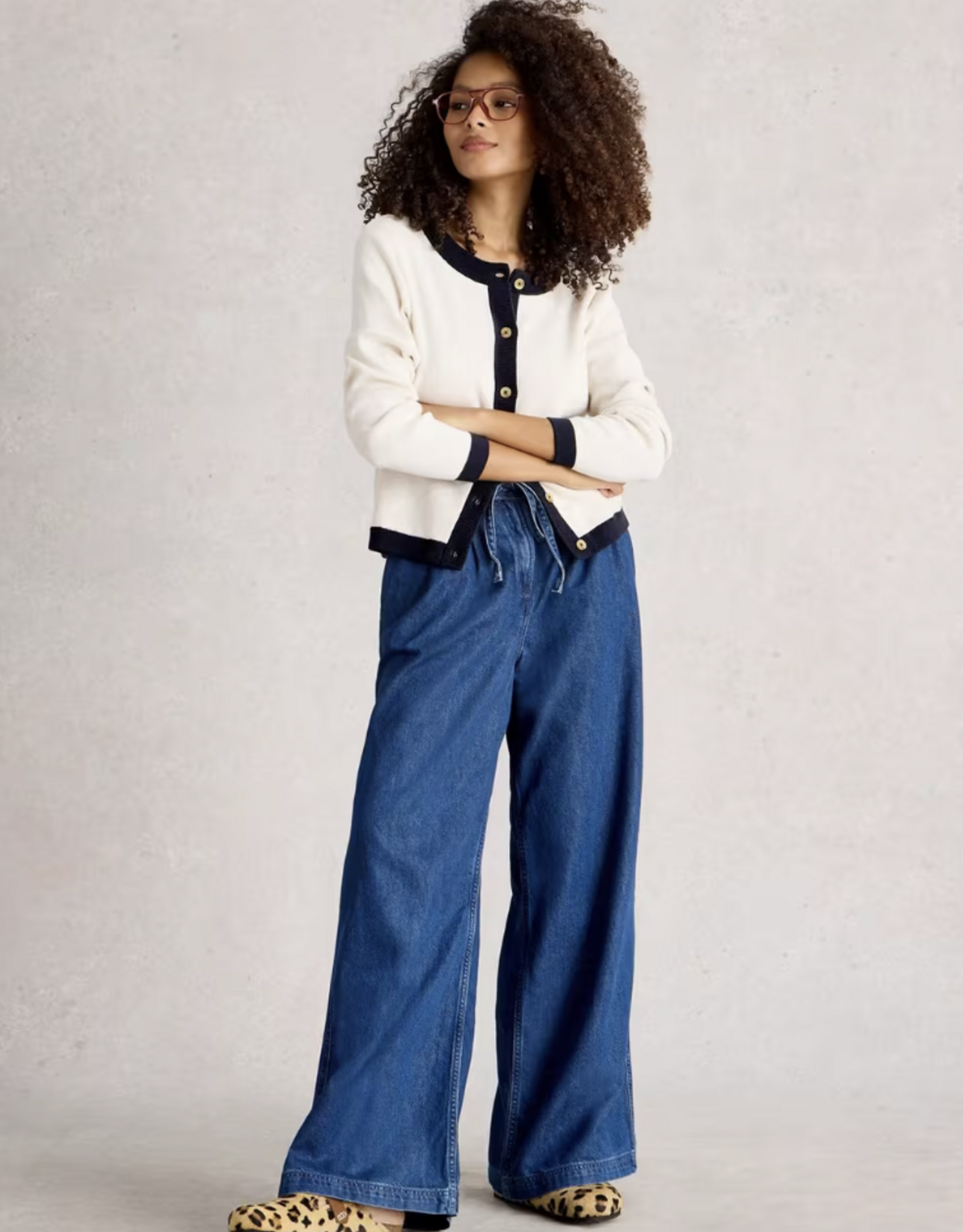 White Stuff White Stuff- 444078 Charlotte Cardi SS26