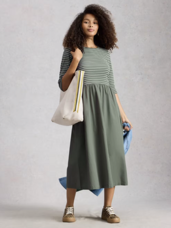 White Stuff White Stuff- 445239 Shay Jersey mix robe SS26