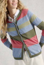 White Stuff White Stuff -445400 Lulu Stripe Cardigan green multi SS26