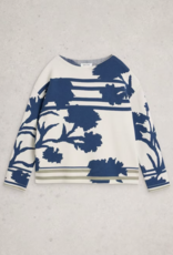 White Stuff White Stuff- 445411 Fabia Chandail fleuri Ivory multi SS26