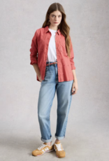 White Stuff White Stuff- 445245 Sophie organic cotton shirt Mid Pink SS26