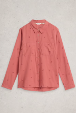 White Stuff White Stuff- 445245 Sophie organic cotton shirt Mid Pink SS26