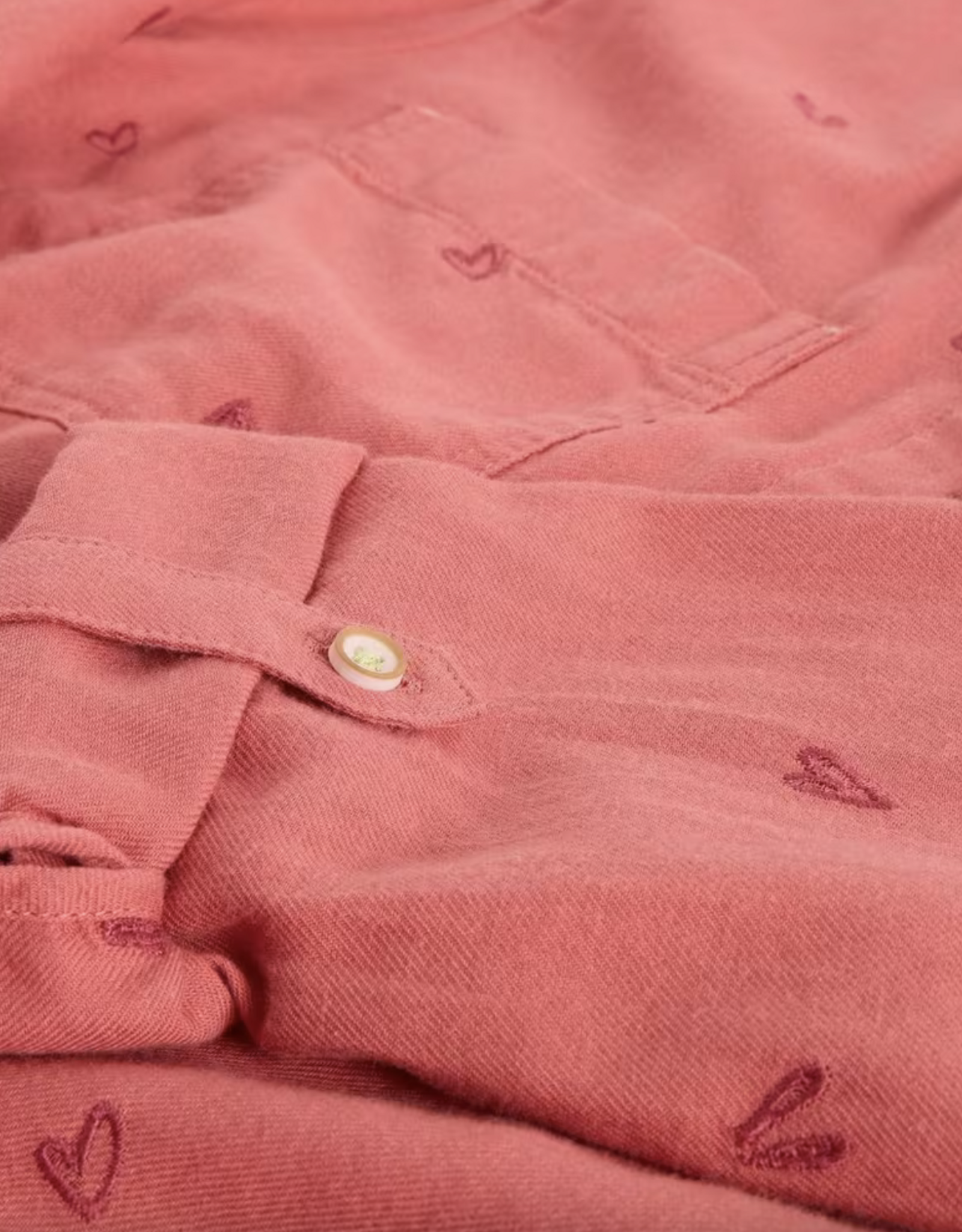 White Stuff White Stuff- 445245 Sophie organic cotton shirt Mid Pink SS26