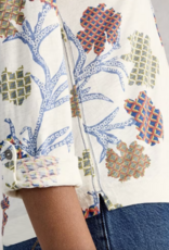 White Stuff White Stuff- 445494 Annie jersey shirt Ivory multi SS26