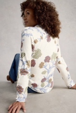 White Stuff White Stuff- 445494 Annie jersey shirt Ivory multi SS26